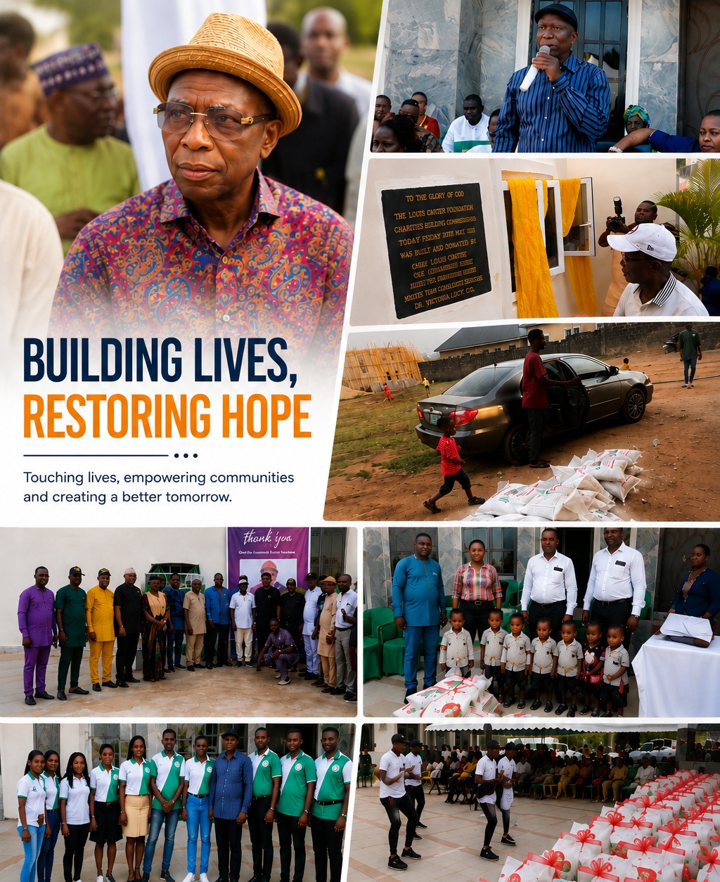 Louis Carter Foundation community outreach